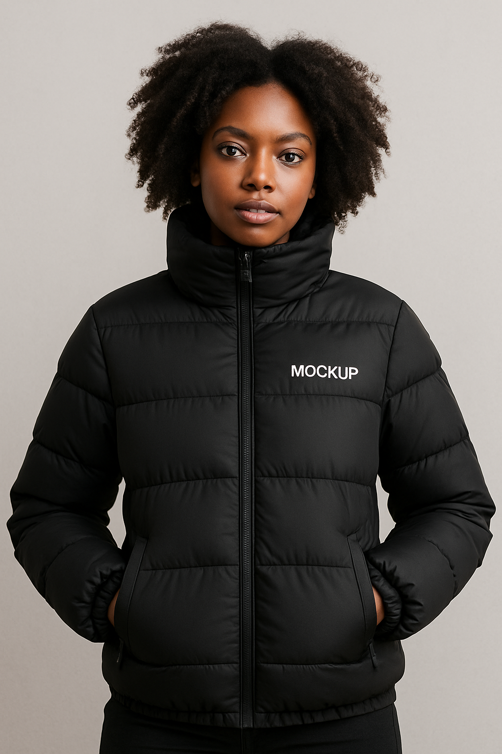 Custom Branded Unisex Puffer Jackets