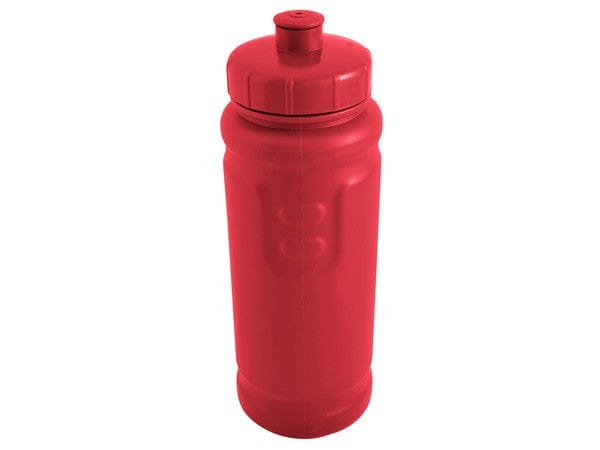 Plastic water bottle red