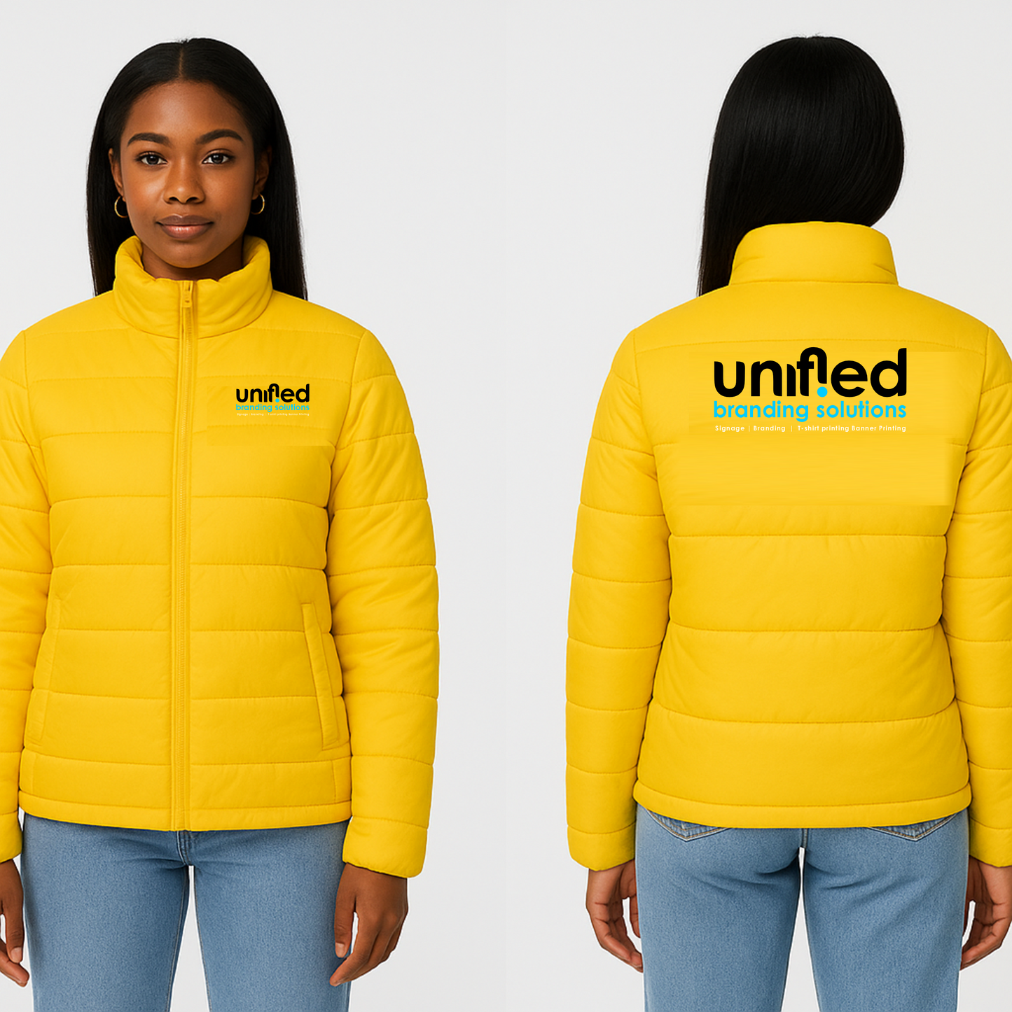 Custom Branded Unisex Puffer Jackets