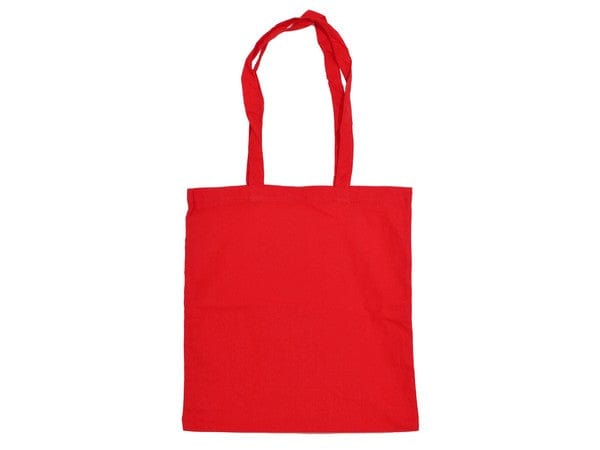 Mini Colour-In Design Cotton Bag red