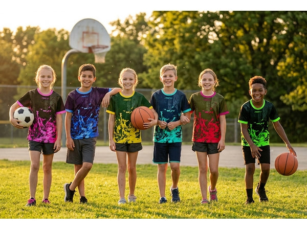 Fully Sublimated Kids T-Shirts (3–4 Years)