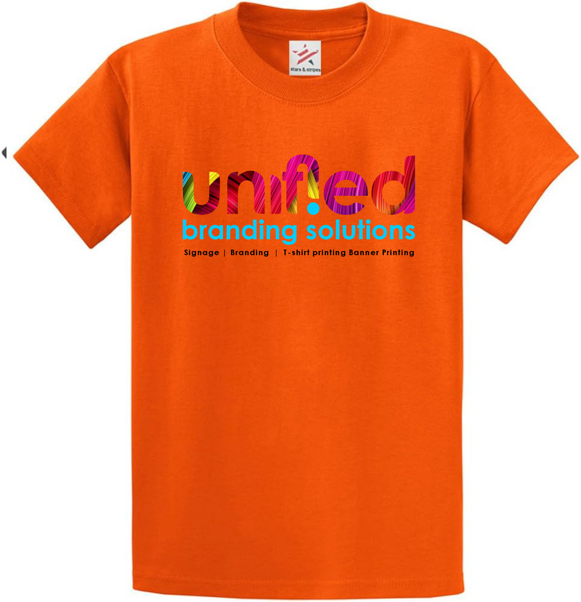 Unified_Branding_orange_t-shirt