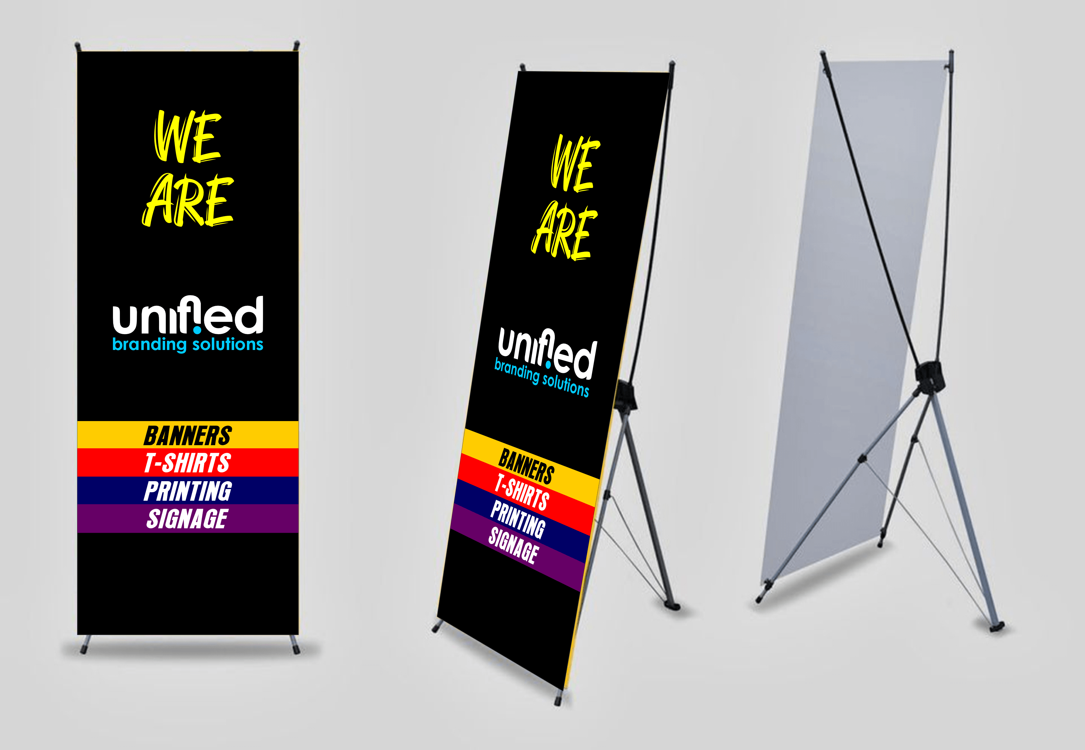 PVC X FRAME BANNER – Unified Branding Solutions