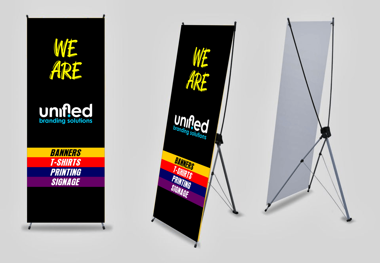 PVC X FRAME BANNER Unified Branding Solutions