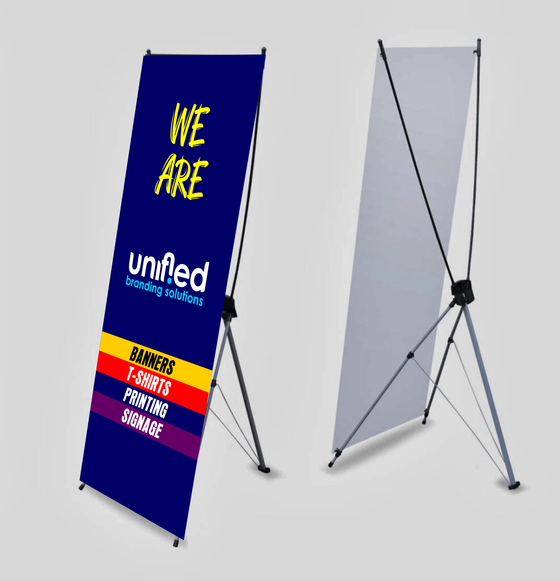 PVC X FRAME BANNER Unified Branding Solutions